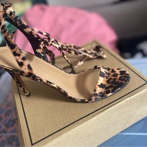Asos Sexy leopard heels